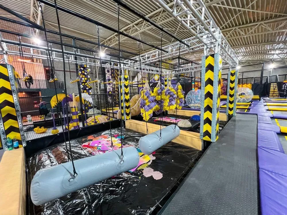 Traseu cu obstacole la Paradisul Copiilor Brașov