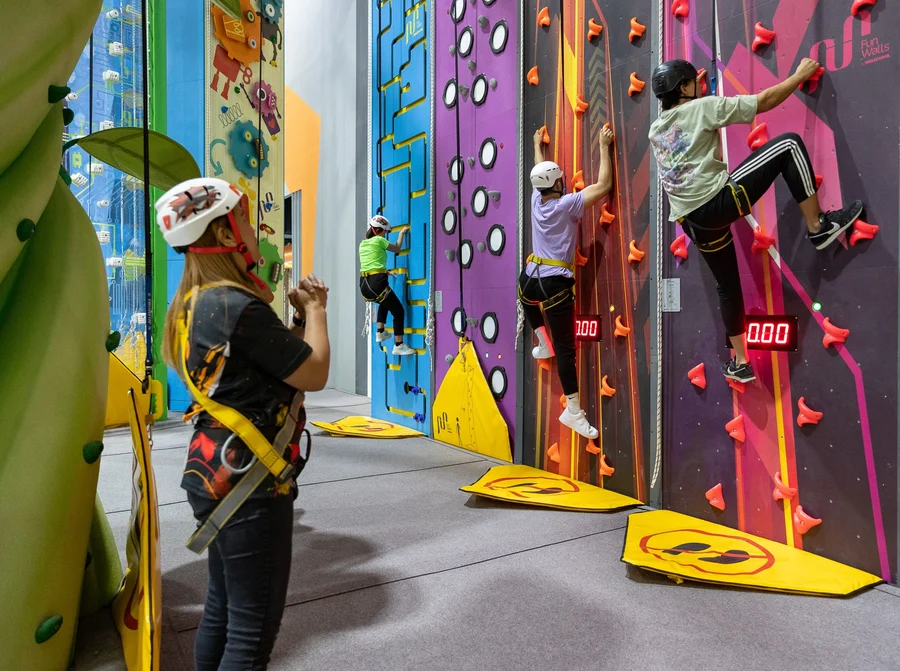 Pereții de escaladă Energy Games Jumping