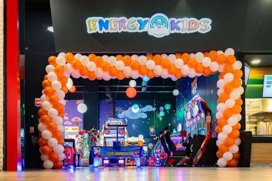 Intrarea Energy Kids din Shopping City Sibiu
