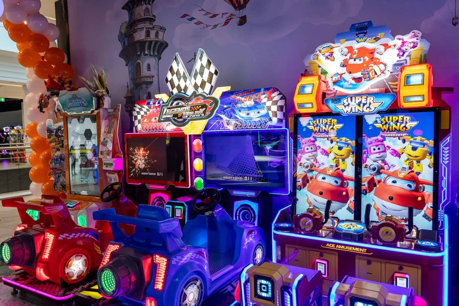 Aparate arcade și jocuri pentru copii la Energy Kids Arad