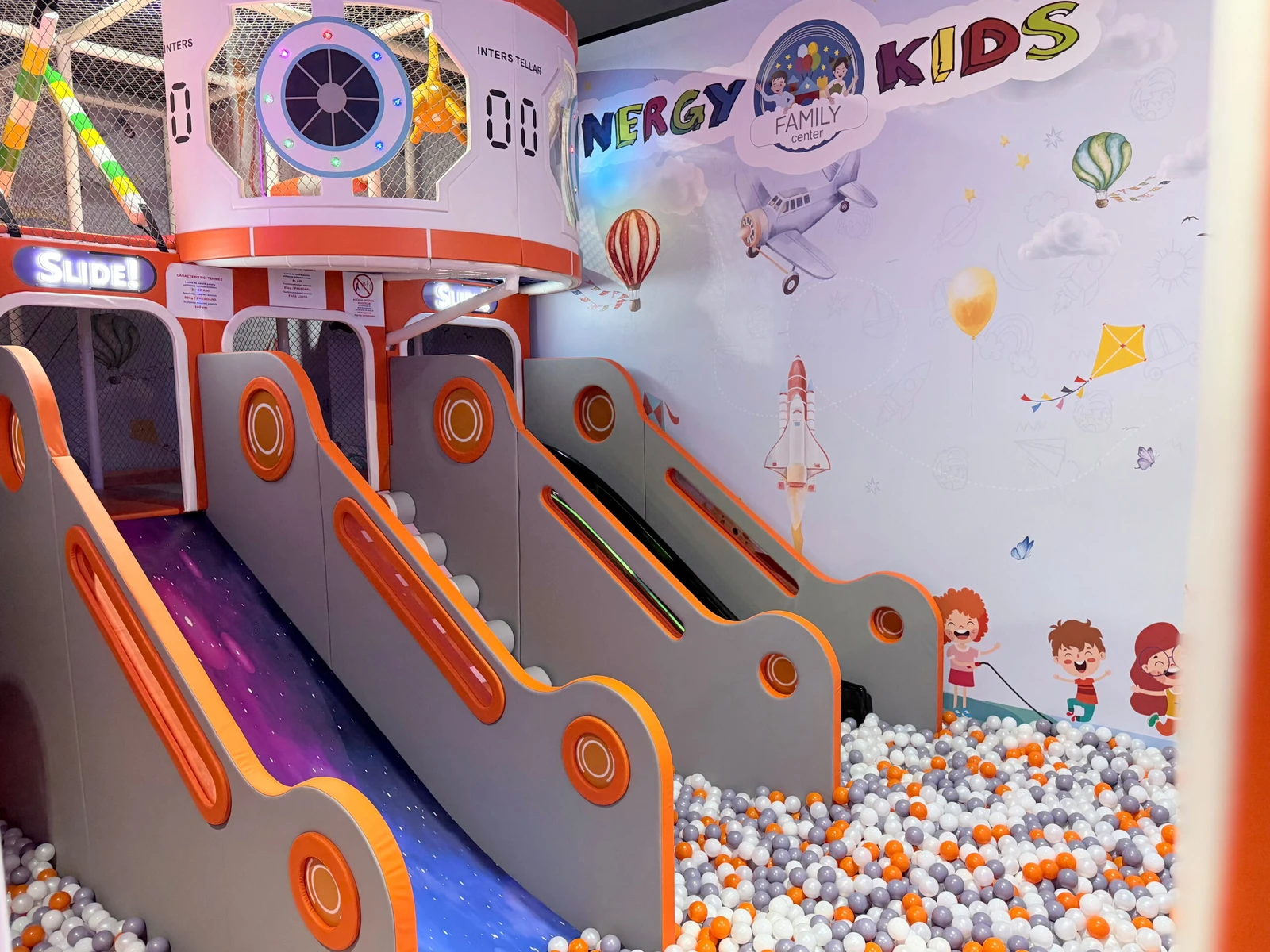 Spațiul și activitățile de joacă de la Energy Kids – Shopping City