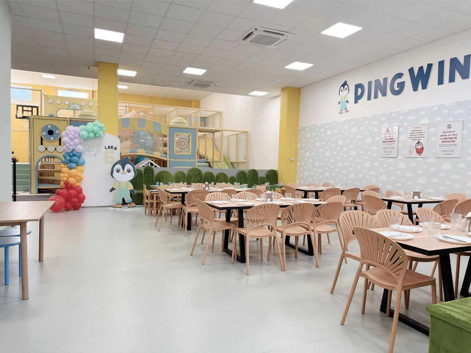 Zona pentru petreceri Pingwin Kids
