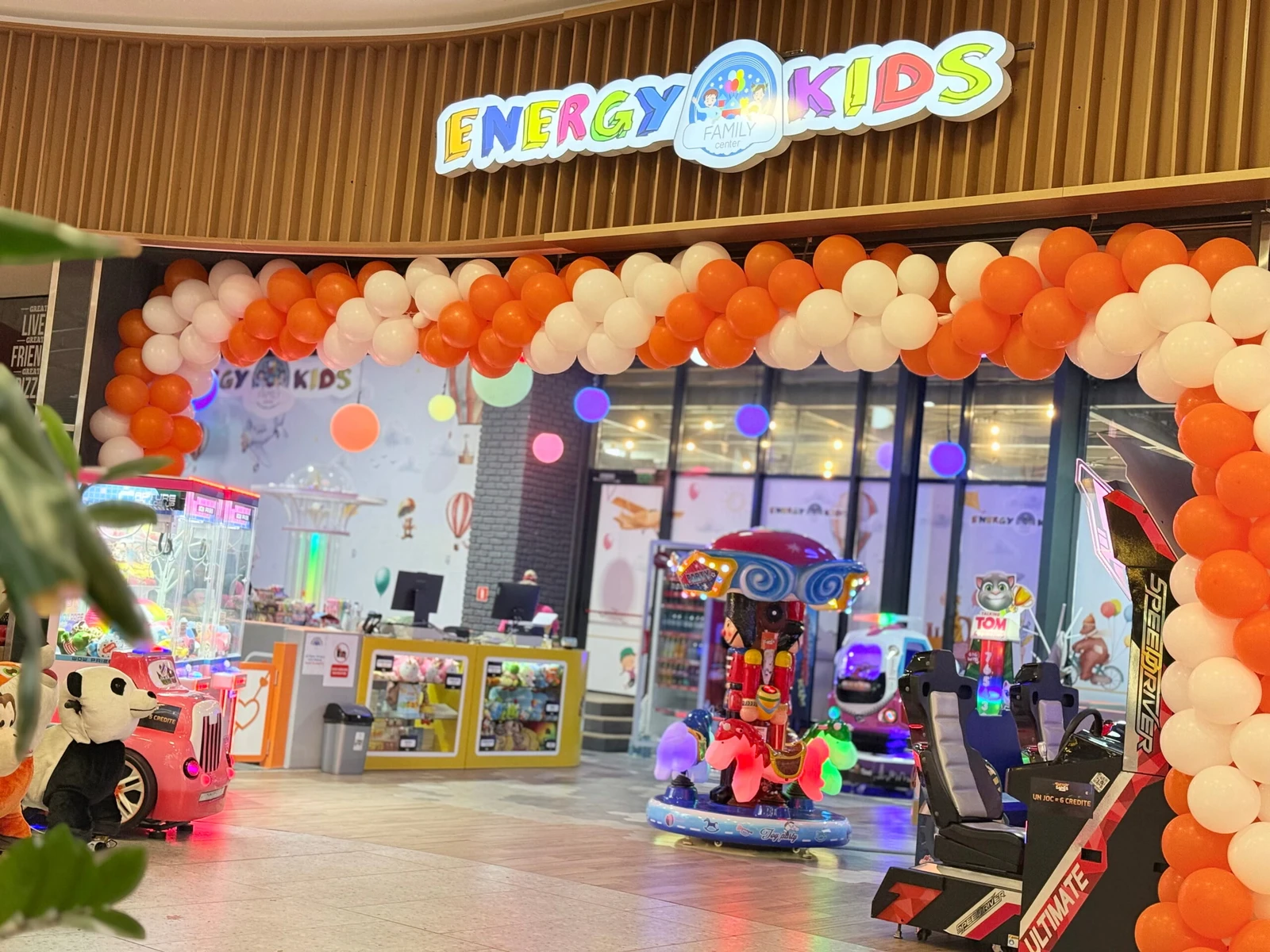 Spațiul și activitățile de joacă de la Energy Kids – Shopping City