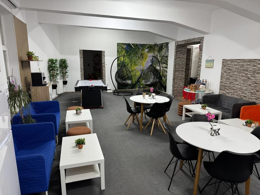 Zona pentru părinți de la Allegria Land Cluj-Napoca